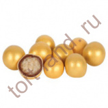 Украшение шоколадное СФЕРА золото 100гр