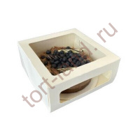 Cake window white 220*220*100